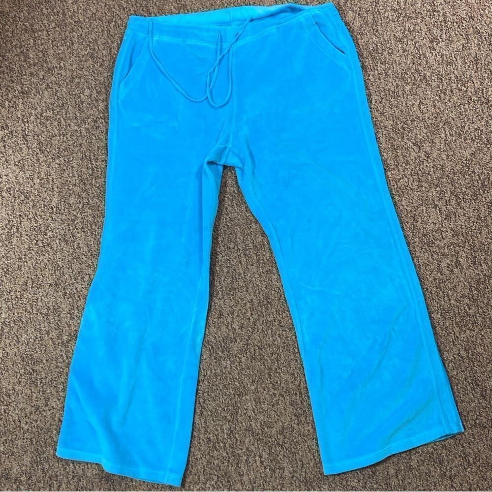 Caribbean Joe Blue Sweatpants Joggers Relaxed Fit Sweatpants Pants Size L